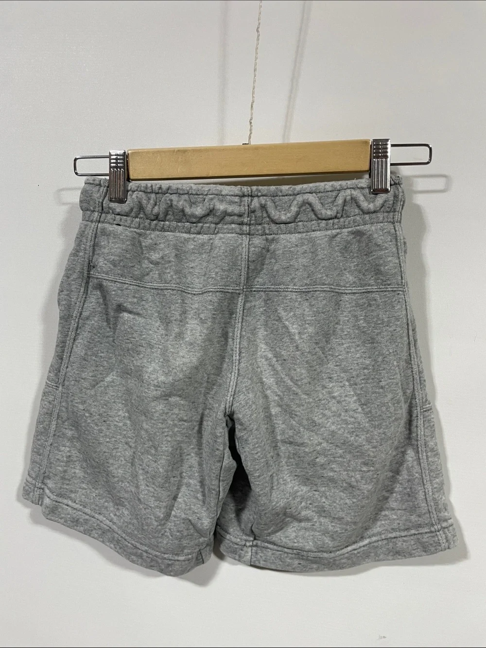 Nike Kids Grey Athletic Fleece Shorts